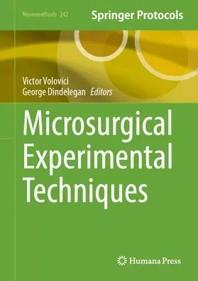 Volovici / Dindelegan |  Microsurgical Experimental Techniques | Buch |  Sack Fachmedien