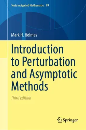 Holmes |  Introduction to Perturbation and Asymptotic Methods | Buch |  Sack Fachmedien