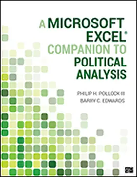 Pollock / Edwards |  A Microsoft Excel® Companion to Political Analysis (First Edition) | Buch |  Sack Fachmedien