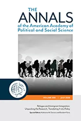 Donato / Ferris |  The ANNALS of the American Academy of Political and Social Science | Buch |  Sack Fachmedien