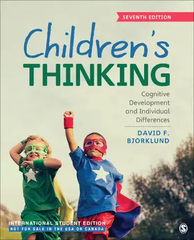 Bjorklund |  Children¿s Thinking - International Student Edition | Buch |  Sack Fachmedien