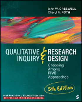 Creswell / Poth |  Qualitative Inquiry and Research Design - International Student Edition | Buch |  Sack Fachmedien