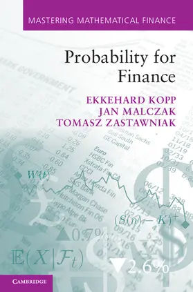 Kopp / Malczak / Zastawniak |  Probability for Finance | Buch |  Sack Fachmedien