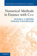 Capinski / Zastawniak |  Numerical Methods in Finance with C++ | Buch |  Sack Fachmedien