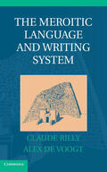 Rilly / de Voogt |  The Meroitic Language and Writing System | Buch |  Sack Fachmedien