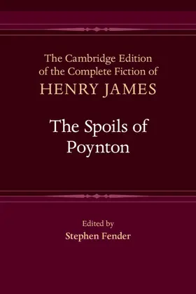 James / Fender |  The Spoils of Poynton | Buch |  Sack Fachmedien