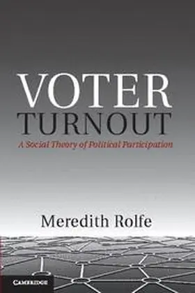 Rolfe |  Voter Turnout | Buch |  Sack Fachmedien
