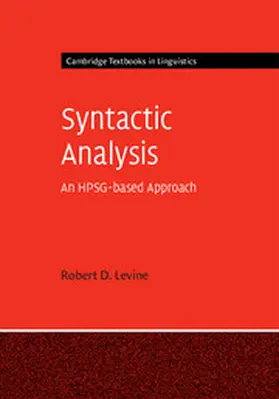 Levine |  Syntactic Analysis | Buch |  Sack Fachmedien