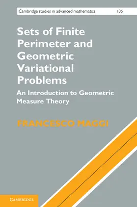 Maggi |  Sets of Finite Perimeter and Geometric Variational Problems | Buch |  Sack Fachmedien