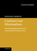 Morgan |  Contract Law Minimalism | Buch |  Sack Fachmedien