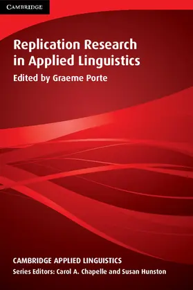 Porte |  Replication Research in Applied Linguistics | Buch |  Sack Fachmedien