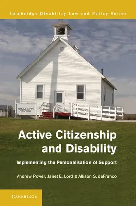 Power / Lord / DeFranco | Active Citizenship and Disability | Buch | 978-1-107-02991-0 | sack.de