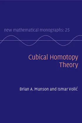 Munson / Voli¿ / Volic |  Cubical Homotopy Theory | Buch |  Sack Fachmedien