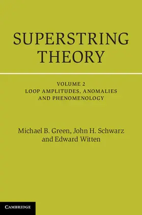 Green / Schwarz / Witten |  Superstring Theory 2 Volume Hardback Set | Buch |  Sack Fachmedien