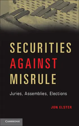 Elster | Securities Against Misrule | Buch | 978-1-107-03173-9 | www.sack.de
