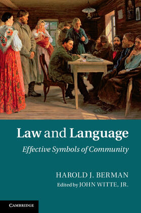 Berman / Witte, Jr | Law and Language | Buch | sack.de