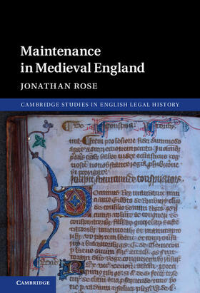 Rose |  Maintenance in Medieval England | Buch |  Sack Fachmedien