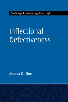 Sims | Inflectional Defectiveness | Buch | 978-1-107-04584-2 | sack.de