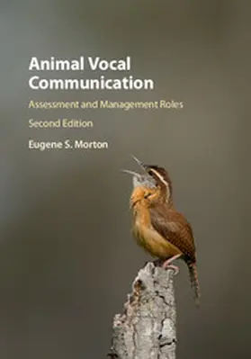 Morton |  Animal Vocal Communication | Buch |  Sack Fachmedien