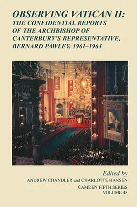 Chandler / Hansen |  Observing Vatican II | Buch |  Sack Fachmedien