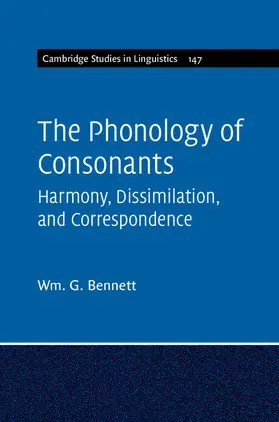 Bennett |  The Phonology of Consonants | Buch |  Sack Fachmedien