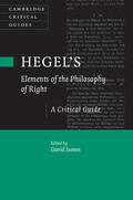 James |  Hegel's Elements of the Philosophy of Right | Buch |  Sack Fachmedien