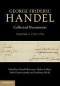 Burrows / Coffey / Greenacombe |  George Frideric Handel: Volume 4, 1742-1750 | Buch |  Sack Fachmedien