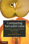 Dyson |  Comparing Tort and Crime | Buch |  Sack Fachmedien