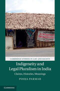 Parmar |  Indigeneity and Legal Pluralism in India | Buch |  Sack Fachmedien