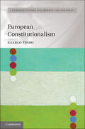 Tuori |  European Constitutionalism | Buch |  Sack Fachmedien
