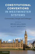 Brenton / Galligan |  Constitutional Conventions in Westminster Systems | Buch |  Sack Fachmedien