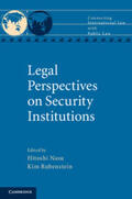 Nasu / Rubenstein |  Legal Perspectives on Security Institutions | Buch |  Sack Fachmedien