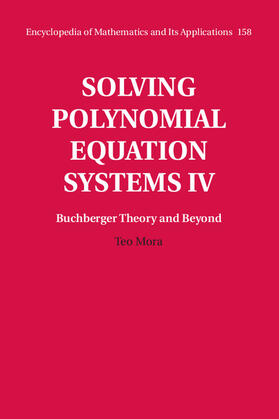 Mora | Solving Polynomial Equation Systems | Buch | 978-1-107-10963-6 | sack.de