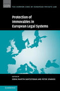 Martín Santisteban / Martin Santisteban / Sparkes |  The Protection of Immovables in European Legal Systems | Buch |  Sack Fachmedien
