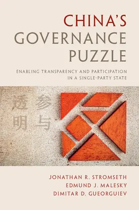 Stromseth / Malesky / Gueorguiev |  China's Governance Puzzle | Buch |  Sack Fachmedien