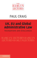 Craig |  UK, EU and Global Administrative Law | Buch |  Sack Fachmedien