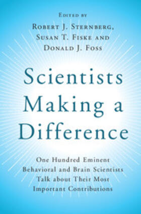 Fiske / Sternberg / Foss | Scientists Making a Difference | Buch | 978-1-107-12713-5 | sack.de