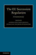 Calvo Caravaca / Davì / Mansel |  The EU Succession Regulation | Buch |  Sack Fachmedien
