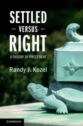 Kozel | Settled Versus Right | Buch | 978-1-107-12753-1 | www.sack.de
