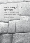 Segall |  Why Inequality Matters | Buch |  Sack Fachmedien