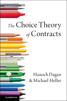 Dagan / Heller |  The Choice Theory of Contracts | Buch |  Sack Fachmedien