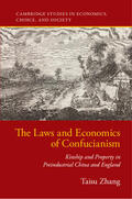 Zhang |  The Laws and Economics of Confucianism | Buch |  Sack Fachmedien