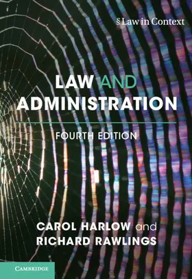 Harlow / Rawlings | Law and Administration | Buch | 978-1-107-14984-7 | sack.de