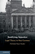Pauer-Studer |  Justifying Injustice | Buch |  Sack Fachmedien