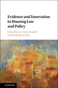 Fennell / Keys |  Evidence and Innovation in Housing Law and Policy | Buch |  Sack Fachmedien