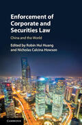 Huang / Howson |  Enforcement of Corporate and Securities Law | Buch |  Sack Fachmedien