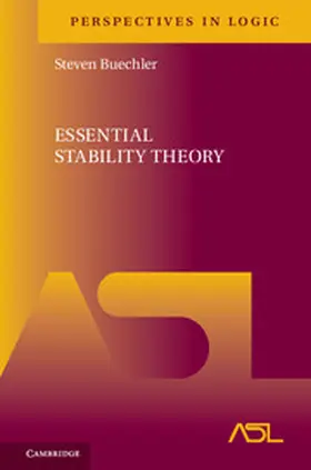 Buechler |  Essential Stability Theory | Buch |  Sack Fachmedien