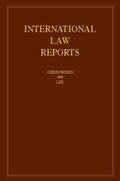 Greenwood / Lee |  International Law Reports: Volume 169 | Buch |  Sack Fachmedien
