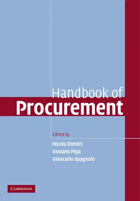 Dimitri / Piga / Spagnolo |  Handbook of Procurement | Buch |  Sack Fachmedien