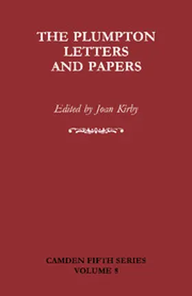 Kirby |  The Plumpton Letters and Papers | Buch |  Sack Fachmedien